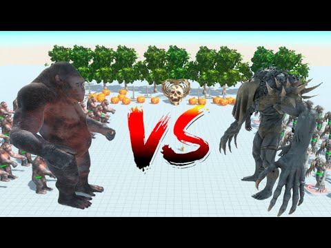 100 Goro vs 100 Scourge  - Animal Revolt Battle Simulator