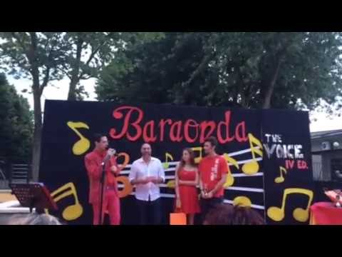 Baraonda the voice 2016 Vellezzo Bellini