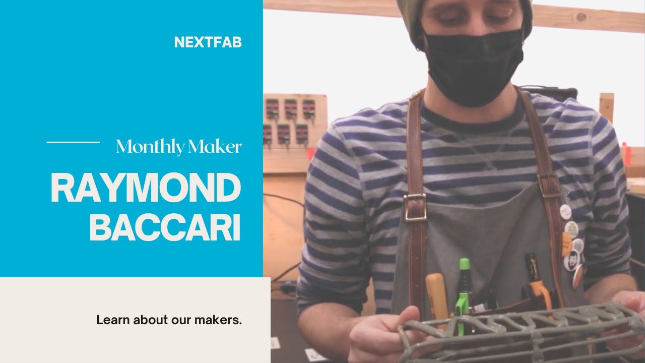 Meet a NextFab Maker: Raymond Baccari, Sculptor and Noisemaker