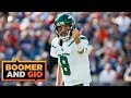Will Jets' Luke Falk be able to bring down the Eagles? | Boomer & Gio