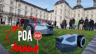 Roboter-Neuvorstellung auf Schloss Bensberg | ANTHBOT | neue Lidar & RTK-Modelle