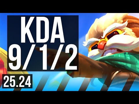 CORKI vs LEBLANC (MID) | Good KDA: 9/1/2 | KR Grandmaster | 25.24