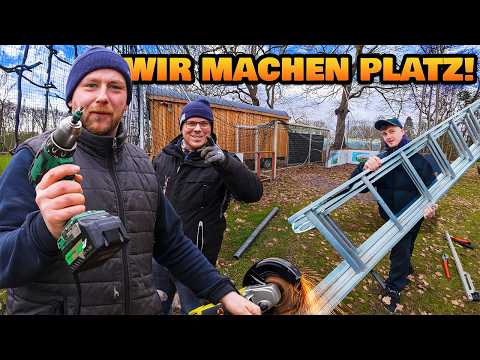 Großumbau Soccer-Court! Schaffen wir das wirklich?
