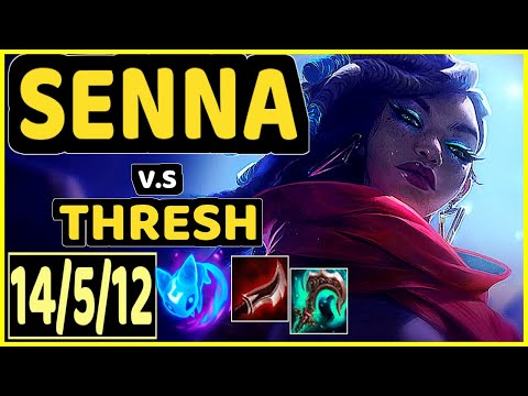 CéOS (SENNA) vs THRESH - 14/5/12 KDA BOTTOM SUPPORT CHALLENGER GAMEPLAY - BR