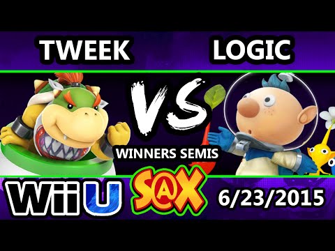 S@X 103 - VGBC | Logic (Diddy Kong, Olimar) vs Tweek (Bowser Jr.) SSB4 WS - Smash Wii U - Smash 4