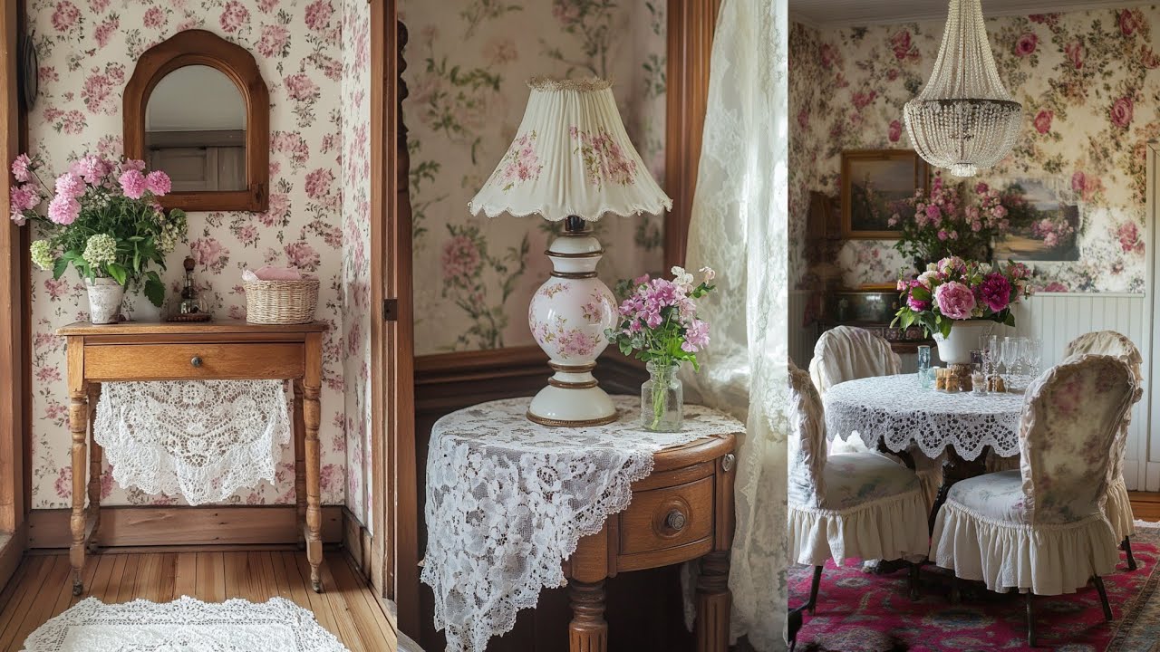 VINTAGE COTTAGE Meets VICTORIAN ELEGANCE Timeless Decorating Ideas for every Room HOME DECOR