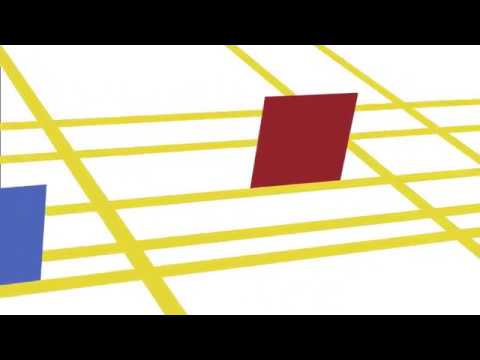造形デザイン学科 Mondrian animation