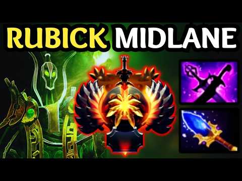 🔥 STEAL THEIR SPELLS, DESTROY THEM — RUBICK MID | DOTA 2 🔥