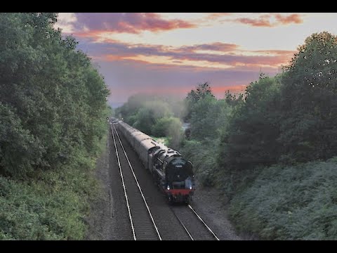 'Sunset Steam Express' - Chilworth, 25 July 2023.