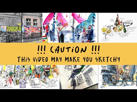 Get INSPIRED by these URBAN SKETCHING STYLES