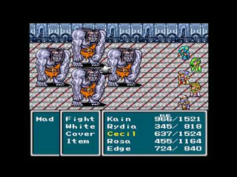 Final Fantasy IV Walkthrough: Part 24: Back at the Tower...