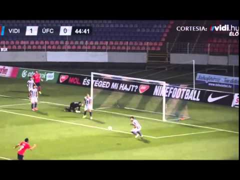 Gol Arturo Álvarez - Videoton - Újpest - LigaKupa Hungría