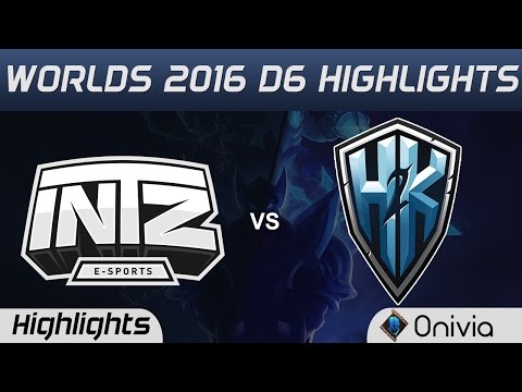 ITZ vs H2K Highlights Worlds 2016 D6 INTZ Esports vs H2K Gaming
