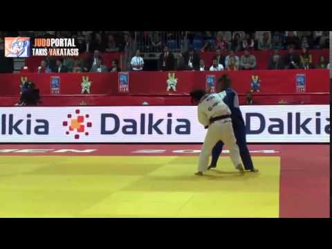 Judo Grand Slam Tyumen 2014 Bronze -48kg RUMYANTSEVA Kristina (RUS) - MOSCATT Valentina (ITA)