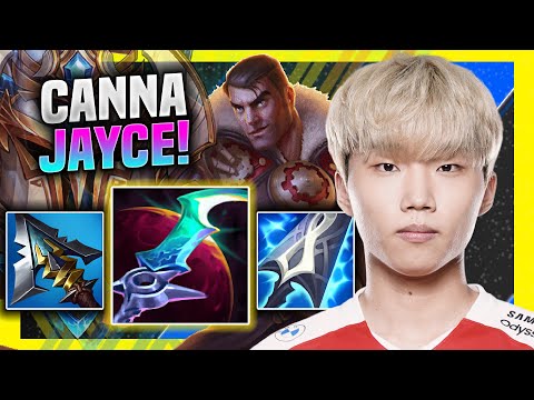 CANNA IS READY FOR JAYCE! - T1 Canna Plays Jayce Top vs Dr. Mundo! | Season 11