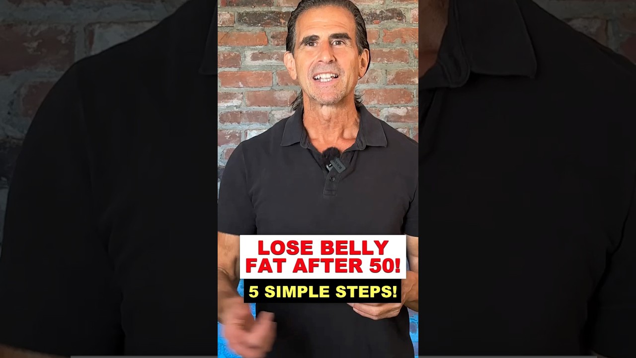 5 Proven Steps to Lose Belly Fat After 50!
