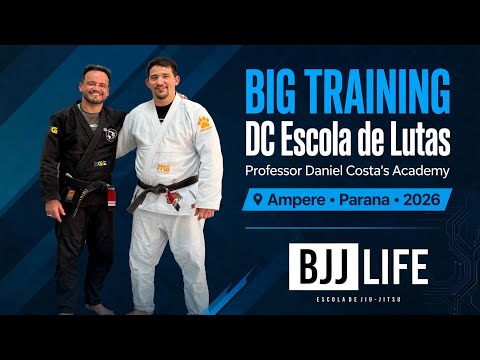 Henrique Sorriso visita a cidade de Ampere-PR para um treinão de Jiu Jitsu