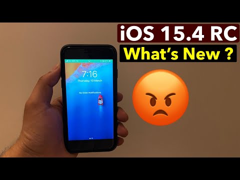 iOS 15.4 RC Released || iOS 15.4 Final Date ? || what’s New ?
