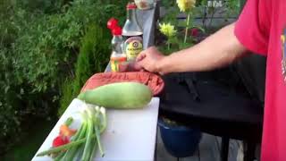 Quick and Easy Instant Ramen Surf and Turf Grill