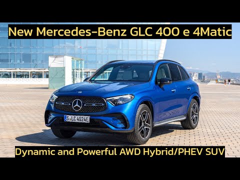New Mercedes-Benz GLC 400 e 4Matic | Dynamic and Powerful AWD Hybrid/PHEV SUV | Motor Continent