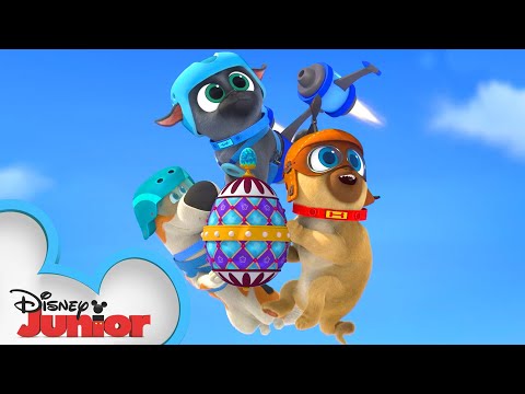 賓果和羅利去英國？  | 狗狗的小夥伴｜迪斯尼的小夥伴們 (Bingo and Rolly Go to England ??  | Puppy Dog Pals | Disney Junior)
