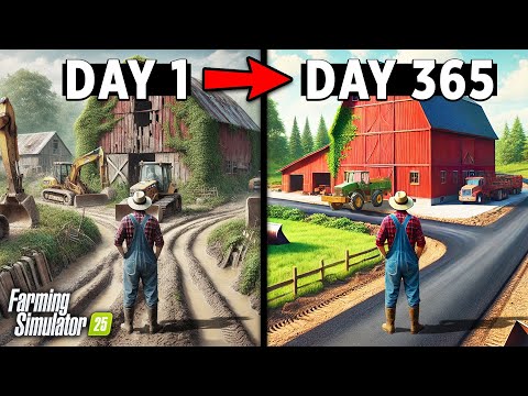 I spent 365 DAYS to save my grandpa's farm from a loan! And here’s what happened! FS25