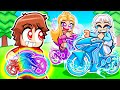 I Pretended To Be A NOOB In Roblox BIKE OBBY Then Used A 100 000 Bike