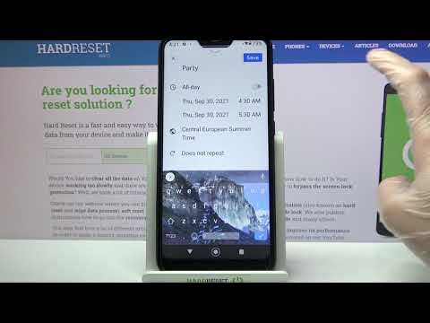 How to Add Events to Calendar on XIAOMI A2 Lite - Set Up Calendar Event