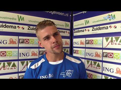 VV Hoogeveen TV   interview Julian Mol 30 08 2017