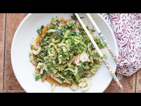 Easy Baby Bok Choy with Lemon and Soy Sauce Recipe - Eat Simple Food