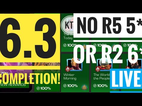 6.3 Completion Run! No Rank 5 5* Or R2 6* Champions! Can We Get This Done?!