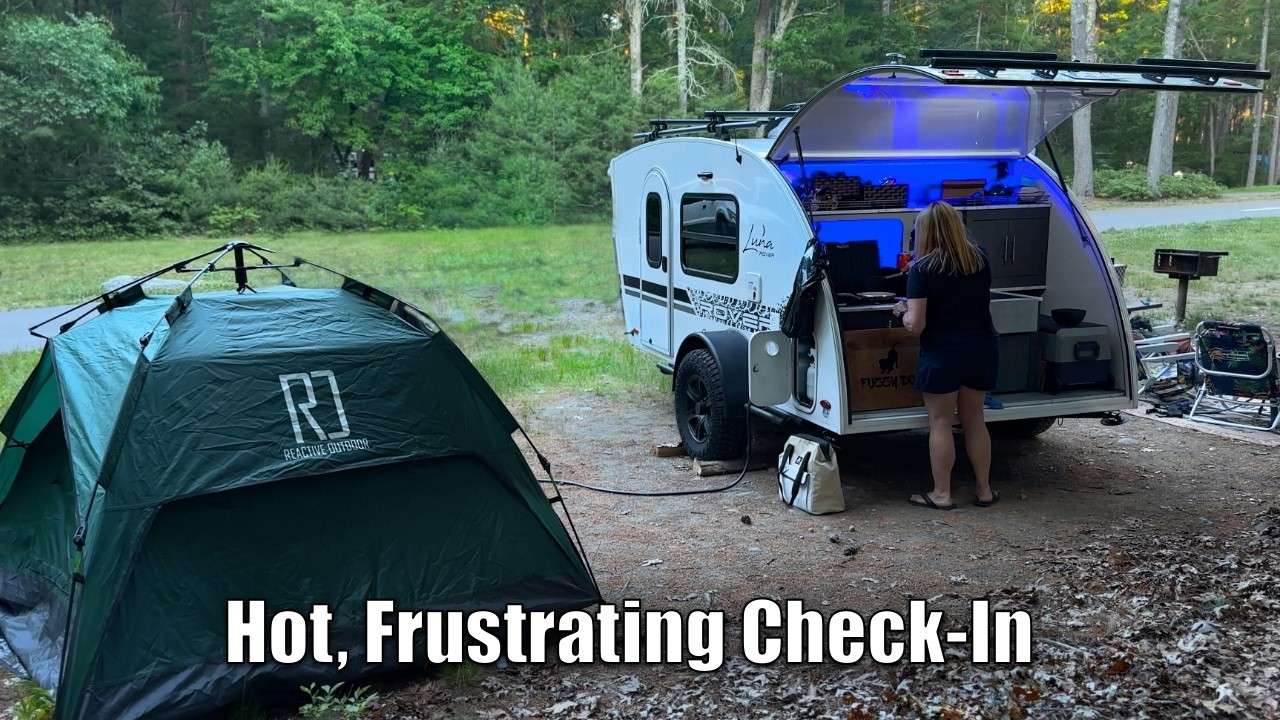 BEFORE: Hot, Stressful Arrival | MASSASOIT STATE PARK