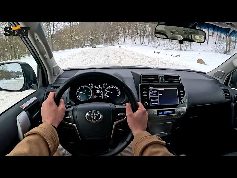 2023 Toyota Land Cruiser "Prado" | Winter POV Test Drive - part 2