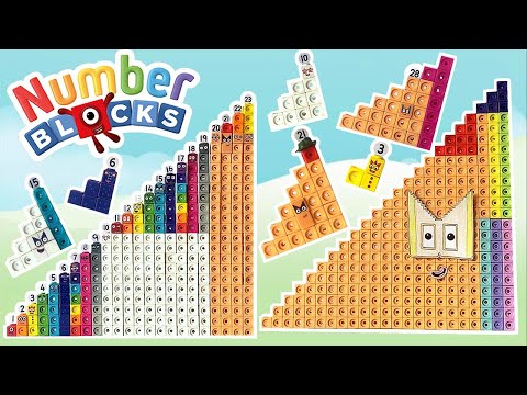 Numberblocks Giant Step Squad Club | Numberblocks 1-200 Plus | Numberblocks Counting For Kids