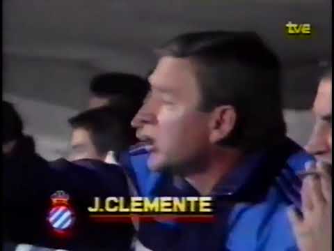 Espanyol vs Real Madrid Liga 1988 89
