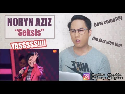 Noryn Aziz - Seksis ( Konsert Gegar Vaganza 5 Minggu 4 ) | REACTION