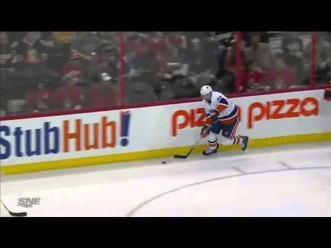 Thomas Vanek's No-Look Set Up To John Tavares - November 1st, 2013