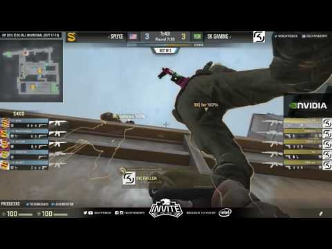 SK Gaming vs Splyce - R8 - Map 1 - IBP Invite Fall 2016 (CS:GO)