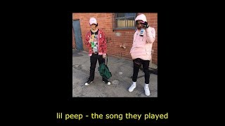 lil peep - the song they played [LYRICS]