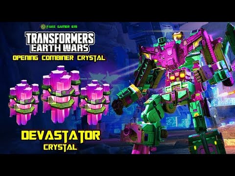 Opening Combiner DEVASTATOR Crystals - Transformers