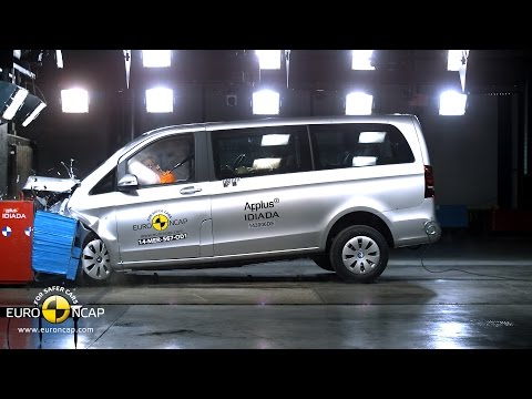 Mercedes-Benz V Class Crash Test Euro NCAP