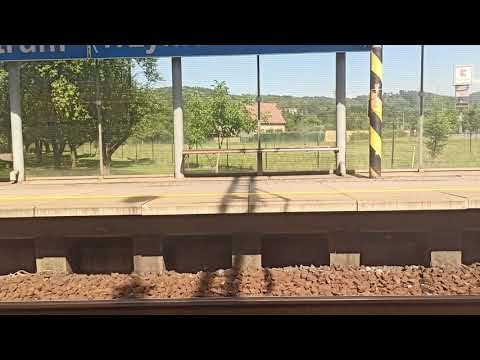 jízda vlakem z Českého Těšína do Návsí nad Olší čti popis