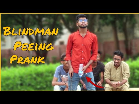 Blindman Peeing in Public Prank - AWESOME REACTION l Pranks In Pakistan l Pakistan Prank Tv