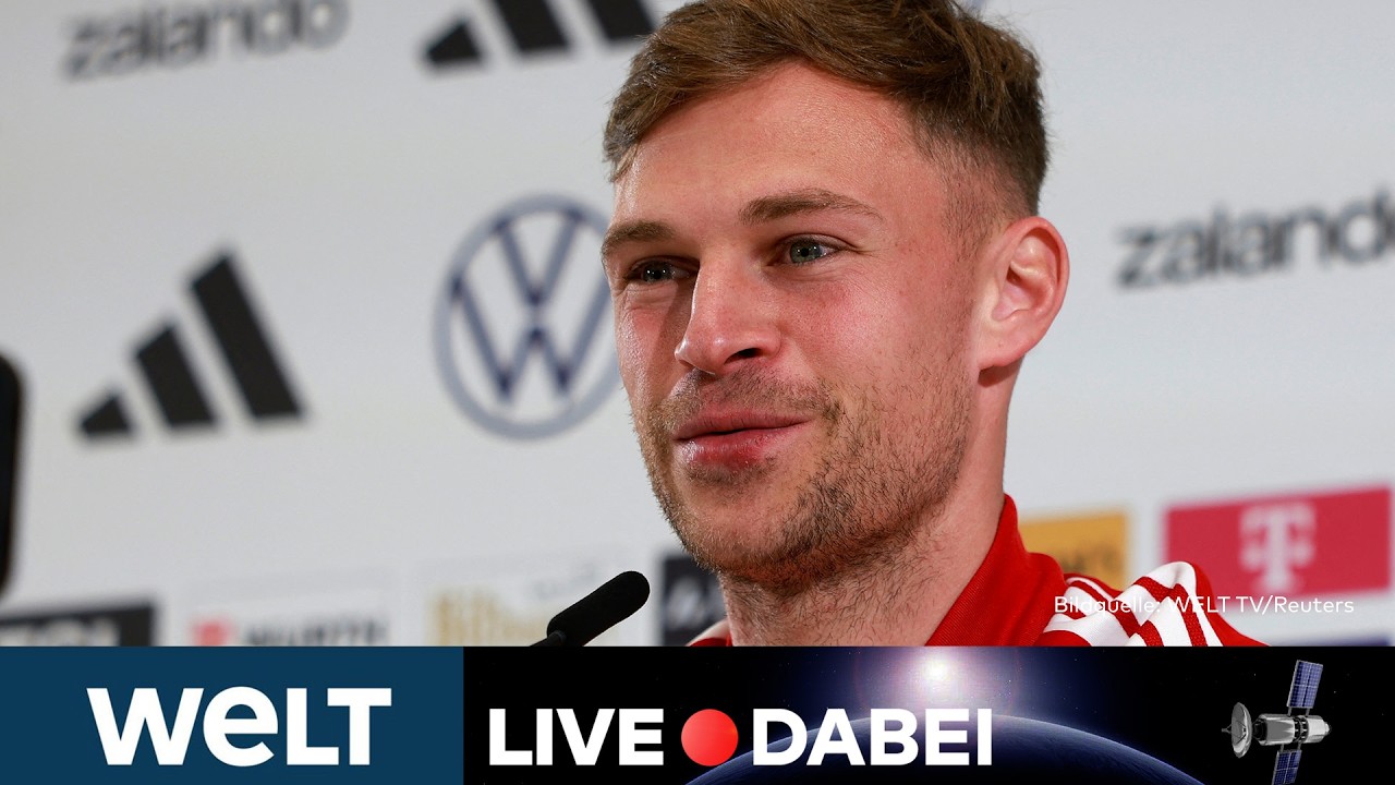 HOCHSPANNUNG VOR FIFA WM 2026: DFB-Pressekonferenz mit Kapitän Joshua Kimmich | WELT LIVESTREAM