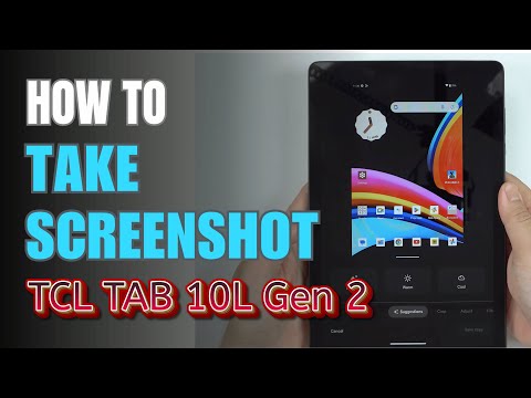 How to Take Screenshot TCL TAB 10L Gen 2