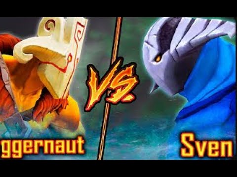 juggernaut  VS sven  dota 2 ,who win