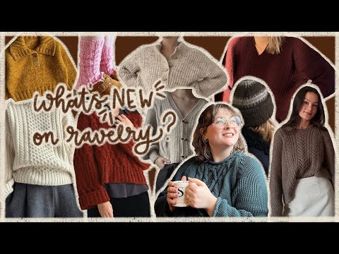 20+ NEW release knitting patterns for Winter 2026! | What's new on Ravelry? 🧶✨