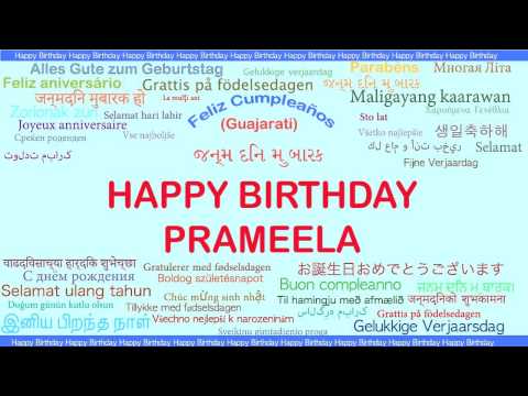 Prameela   Languages Idiomas - Happy Birthday