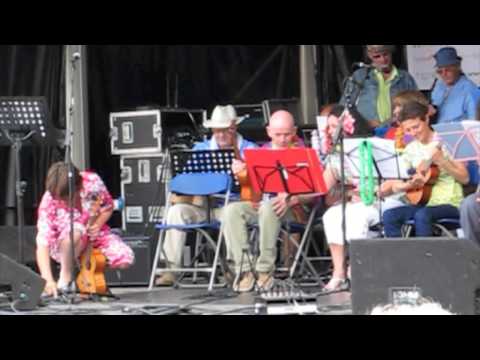 Coda Ukulele Band Live at Milford on Sea Music Festival 4/8/13 Part 2