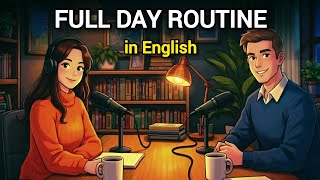 Morning to Night Routine in English | Easy English Conversation Practice